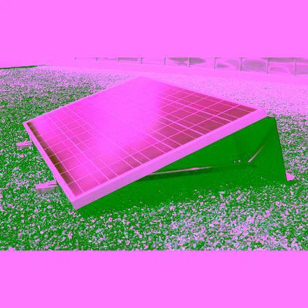 پنل خورشیدی کوه آلومینیومی رول سه تایی