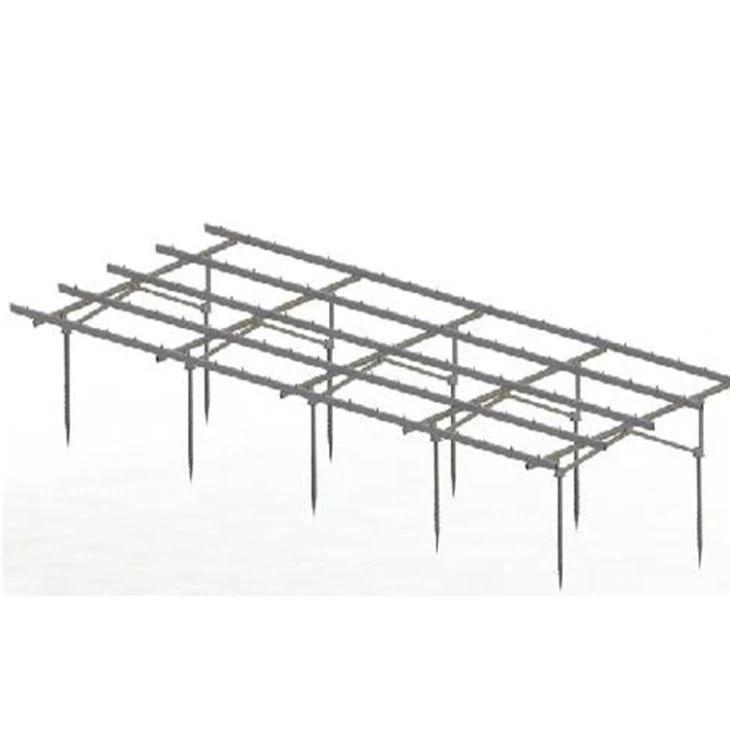 Hot-dipped Galvanized C-Steel Solar Panel Structure Ground Mounting System