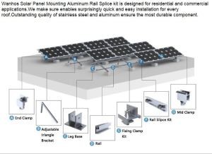 AL6005-T5 سیستم نصب و راه اندازی زمین خورشیدی PV