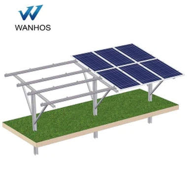 براکت سیستم نصب زمینی شمع خورشیدی