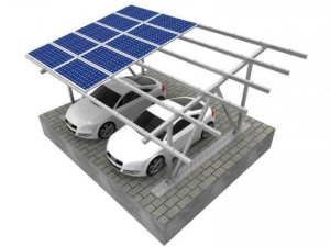 ساختار نصب اتومبیل خورشیدی در سیستم خورشیدی خورشیدی Carport نصب سیستم پی وی سی براکت های نصب پارکینگ اتومبیل