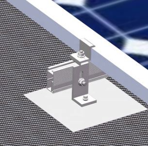 Solar Panel Rack Mount L Feet
