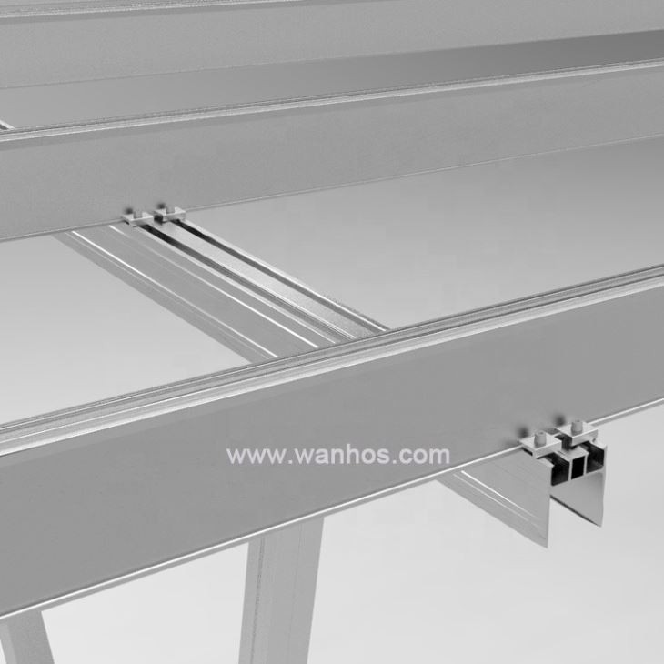Professional Solar Panel Aluminum Mount System For Carport Parking