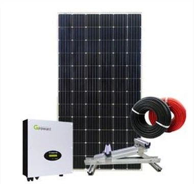 سیستم خورشیدی کامل روی شبکه 2kw 3kw 4kw 5kw