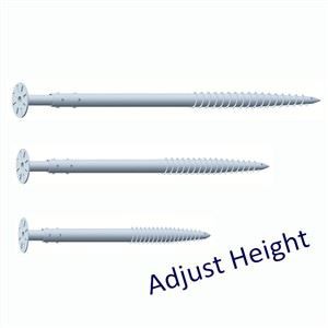 شمع زمین لنگر مارپیچ گالوانیزه