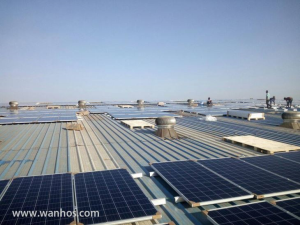 پنل خورشیدی فتوولتائیک پشت بام نصب و راه اندازی سقف