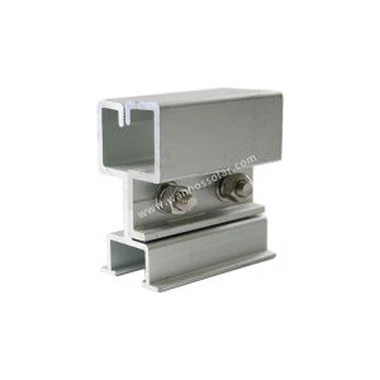 نصب خورشیدی گیره درز آلومینیوم ایستاده