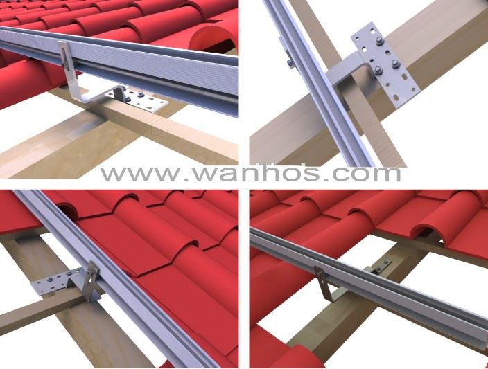 Solar Panel Tile Roof Hooks